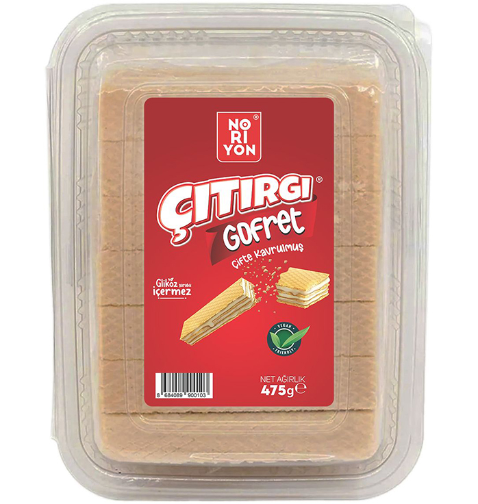 Noriyon Çıtırgı Gofret Çifte Kavrulmuş 475gr